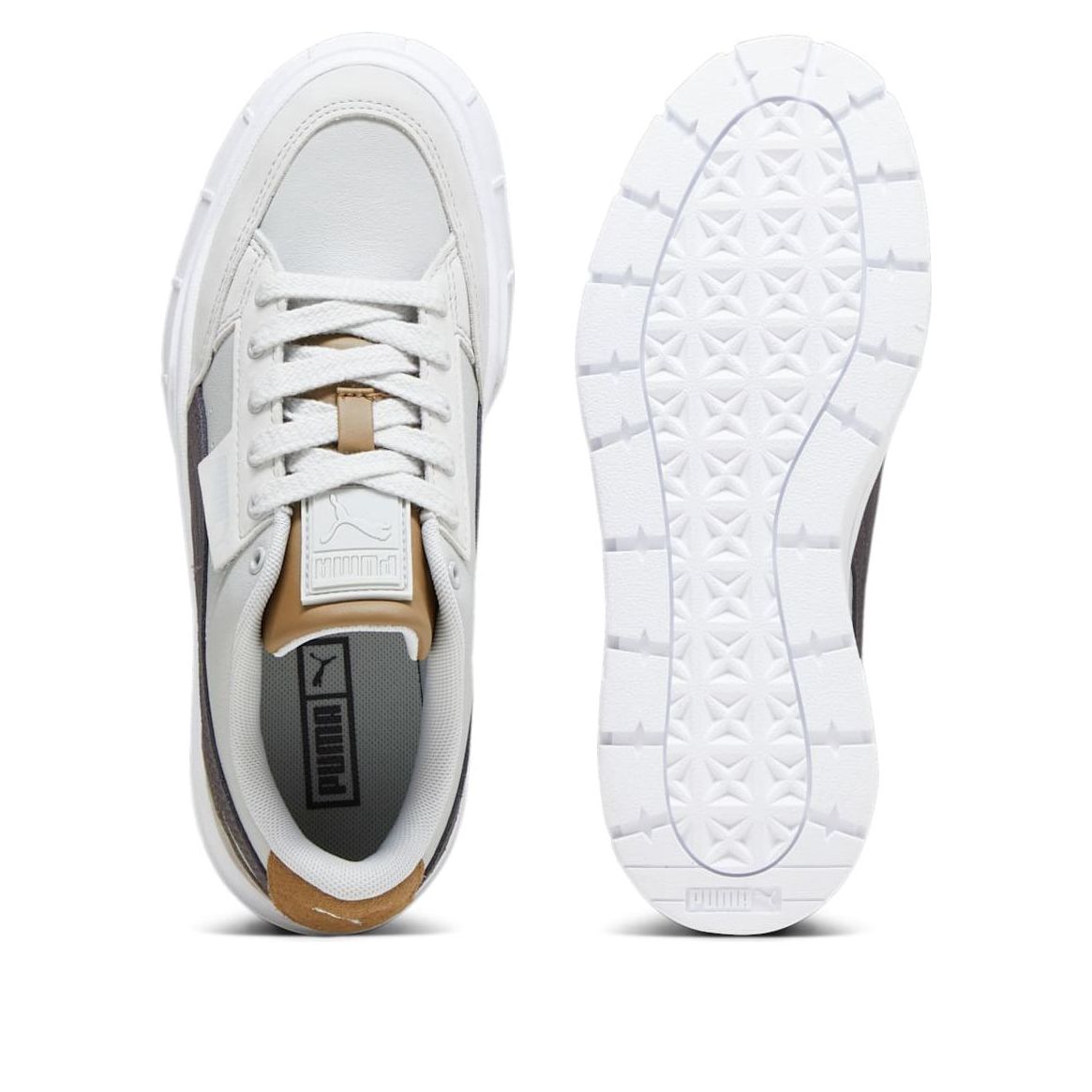 (WMNS) PUMA Mayze Stack Luxe 'Ash Grey' 389853-07