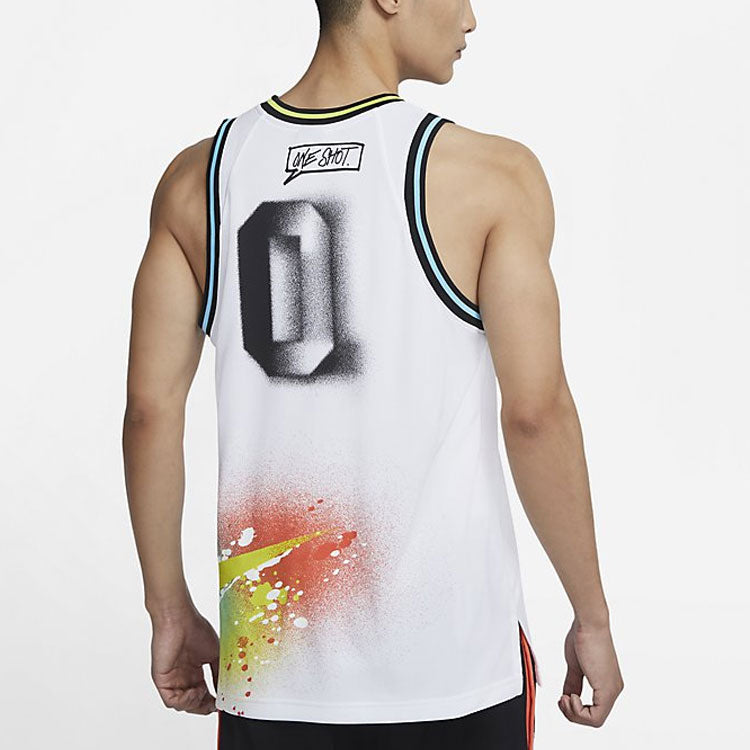 Nike MENS DNA Premium Dri-fit Sports Basketball Vest White DJ5216-100