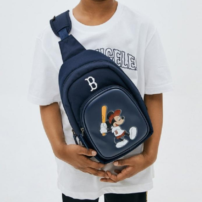 MLB x DISNEY Mickey Blue Shoulder Bag FB045AC954F214GS