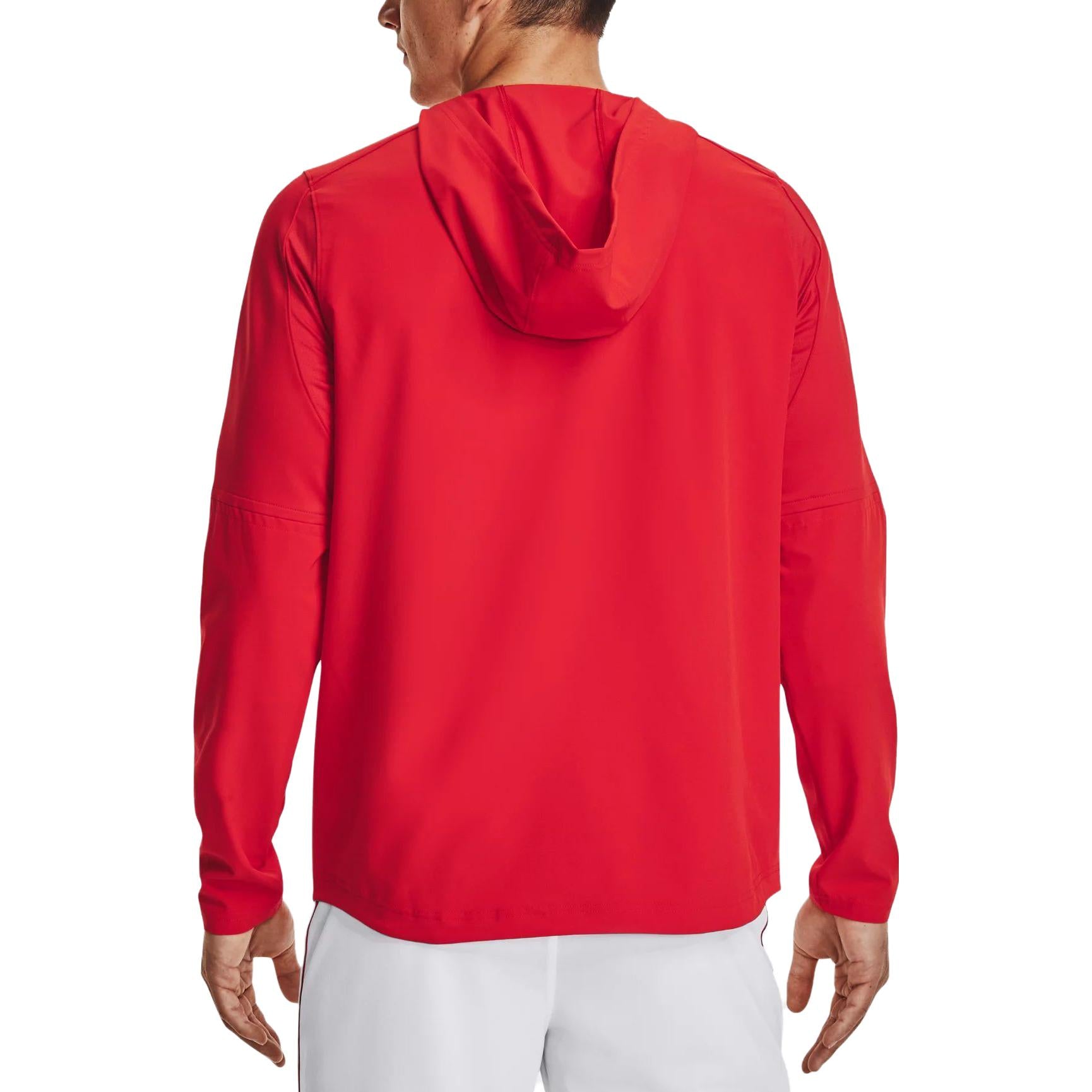 Under Armour Ua Hooded Cage Jacket 'Red' 1374376-600
