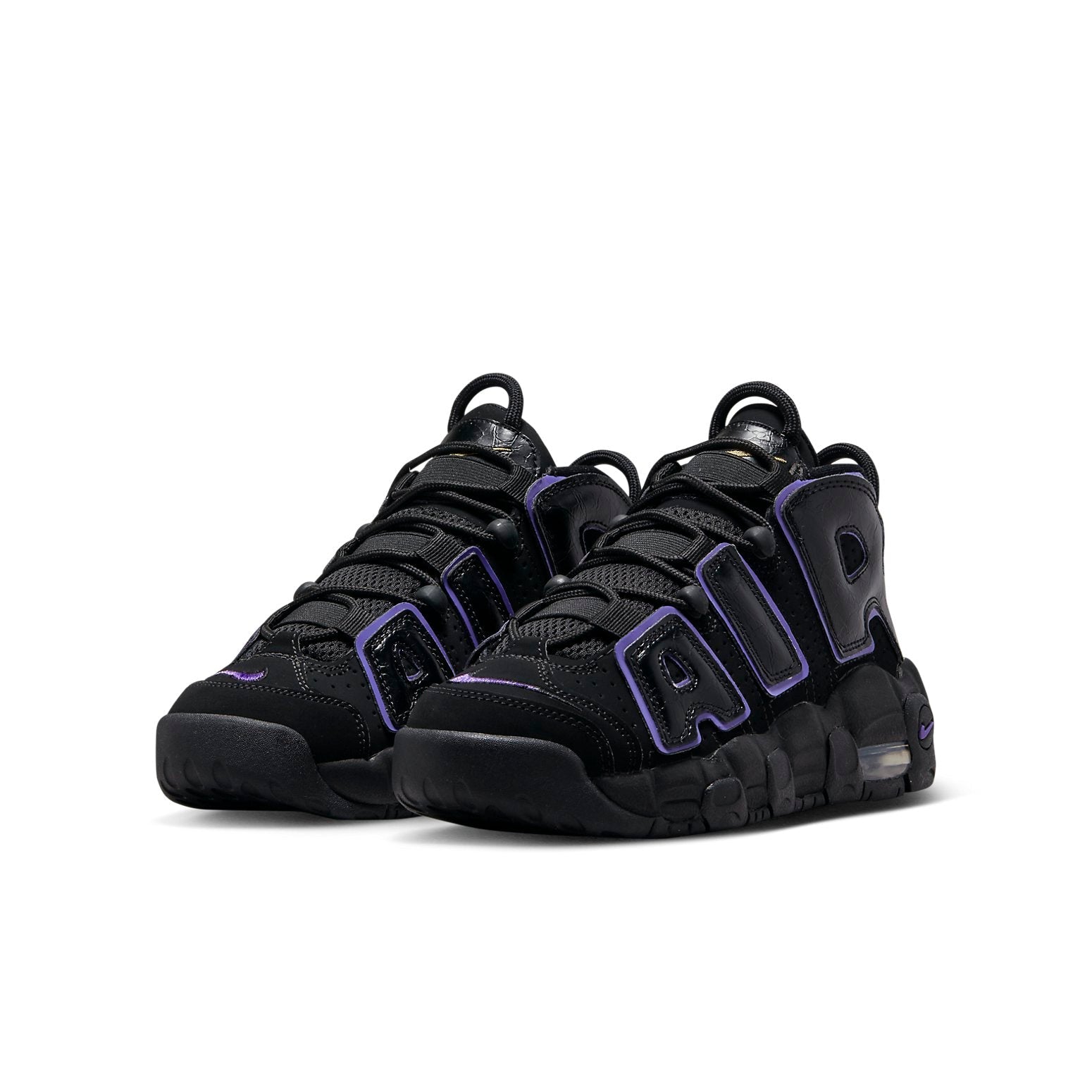 (GS) Nike Air More Uptempo 'Black Action Grape' DX5954-001