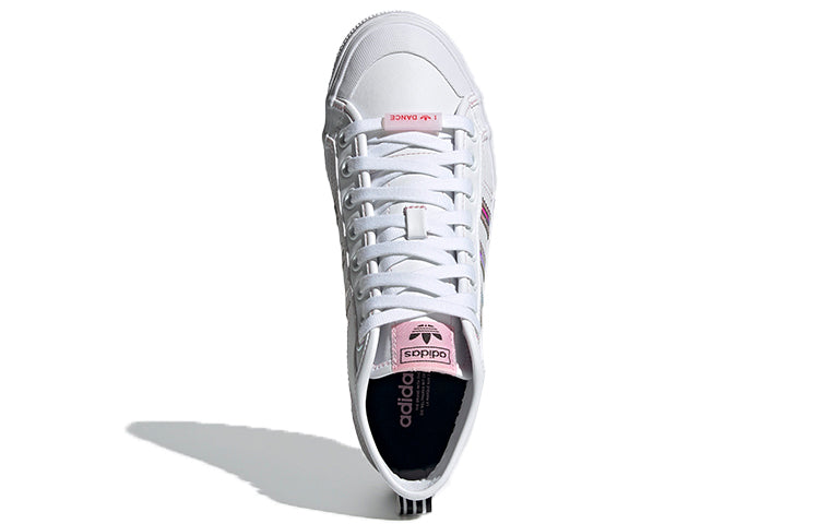 (WMNS) adidas Nizza Platform Mid 'White Iridescent' H01566
