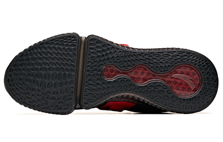 (WMNS) ANTA Running Low 'Black Red' 122015590-4