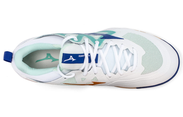 Mizuno Wave Fang Zero 'White Teal Orange' 71GA219025