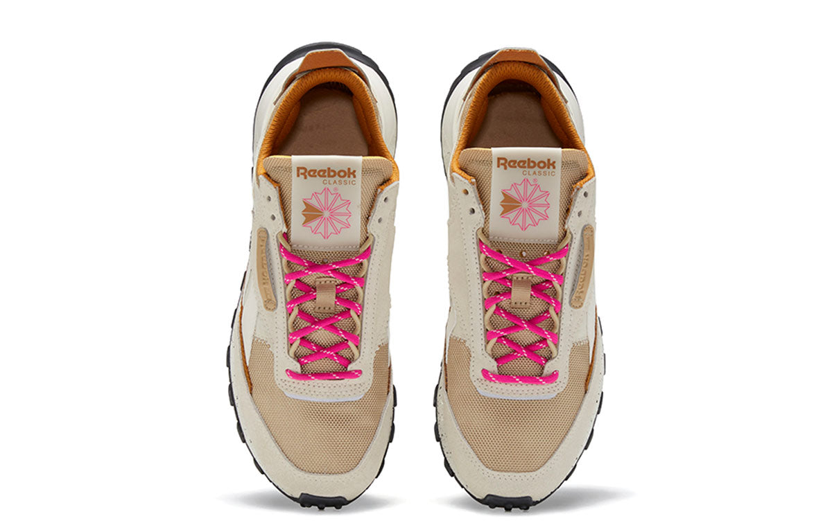 (WMNS) Reebok Classic Leather Legacy Running Shoes Beige/Brown FY9804
