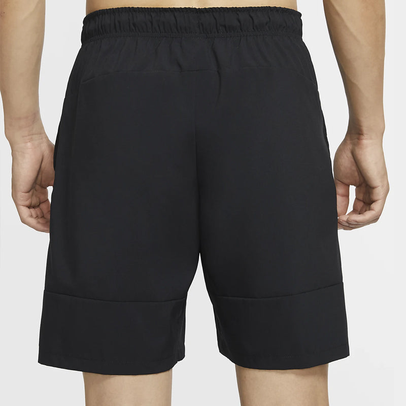 Nike Solid Color Woven Training Athleisure Casual Sports Shorts Black CU4945-010