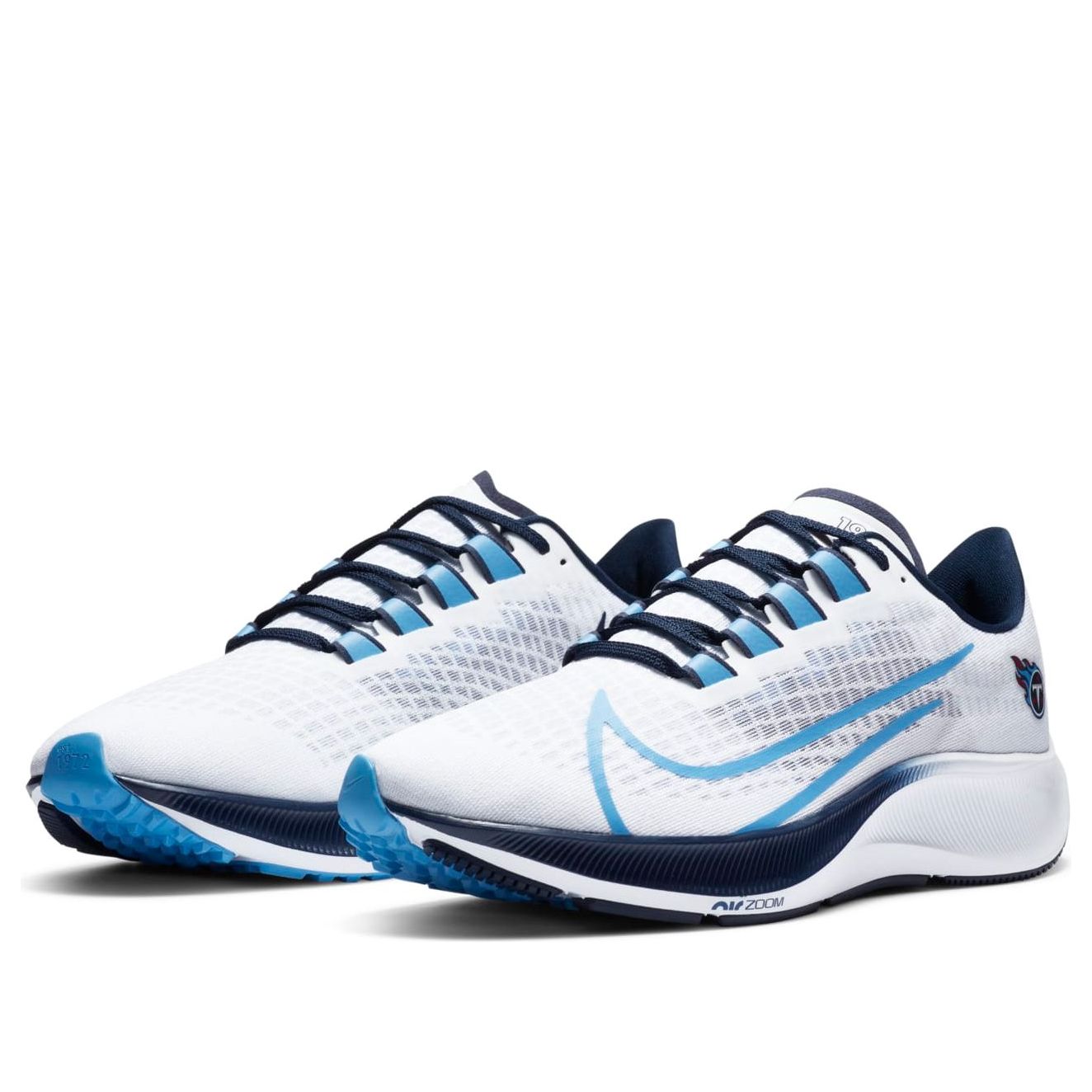 Nike Air Zoom Pegasus 37 Tennessee Titans 'Blue White' CZ5465-100