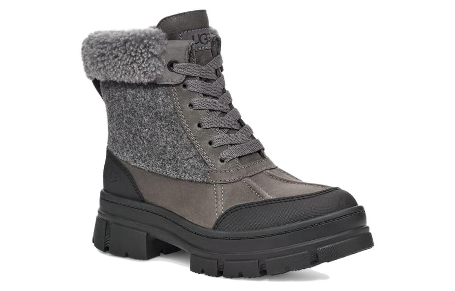(WMNS) UGG Ashton Addie Tipped Boot 'Charcoal' 1143858-CHRC