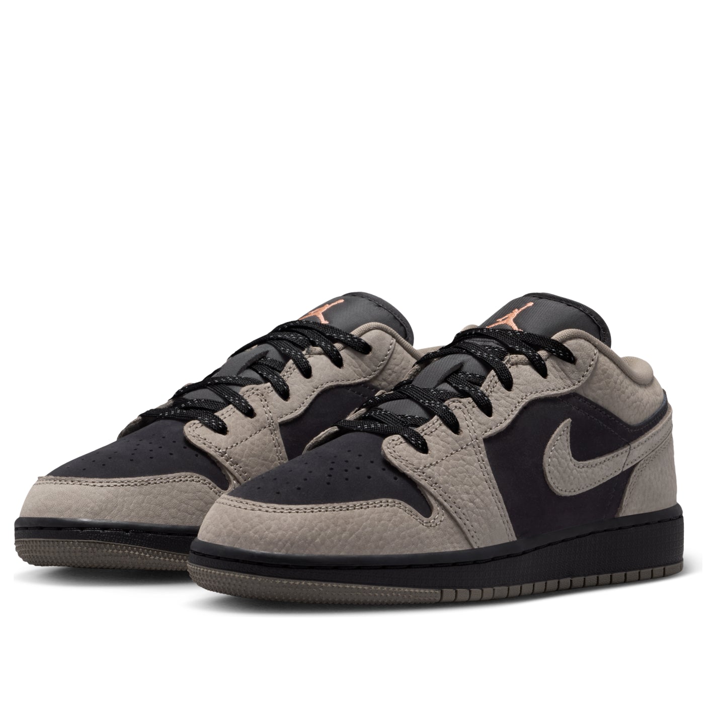 (GS) Air Jordan 1 Low SE 'Black Olive Grey' IB7111-005