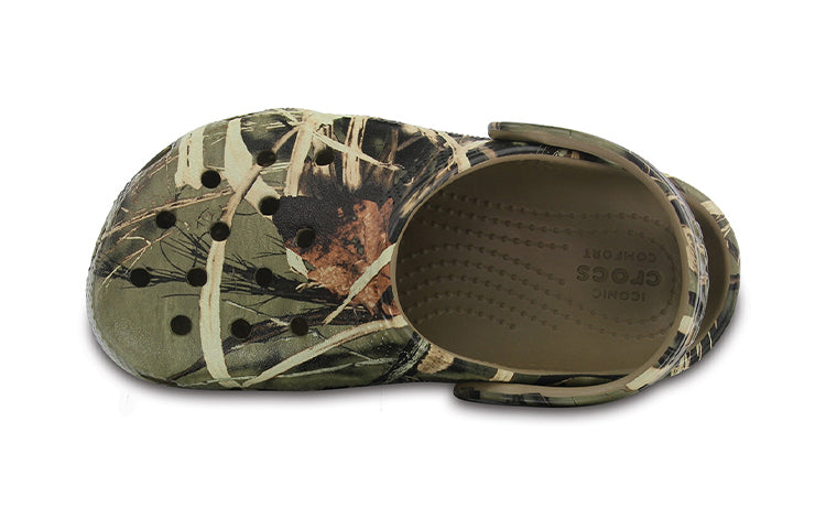(GS) Crocs Classic Realtree Clogs 'Olive Beige' 204624-260