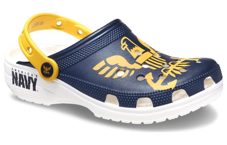 Crocs Classic US NAVY Clogs 'Navy White' 207750-94S