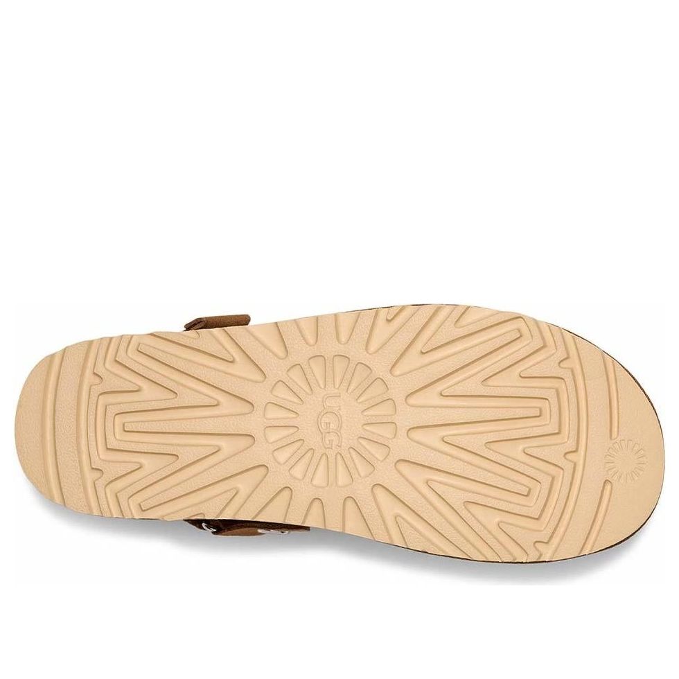 (WMNS) UGG Goldenstar Glide Sandal 'Chestnut' 1167399-CHE