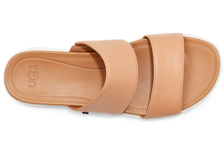 (WMNS) UGG Zyle Slide Light Brown Slippers 1116371-PRCN