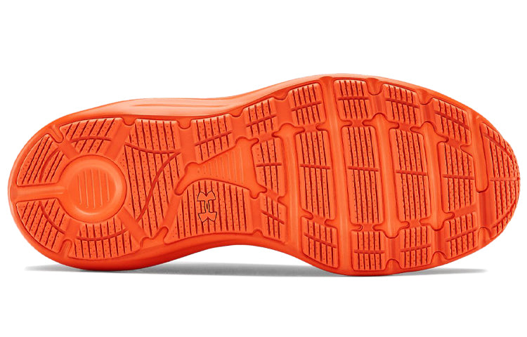 (GS) Under Armour Liquify Sports Shoes Gray/Orange 3022875-101