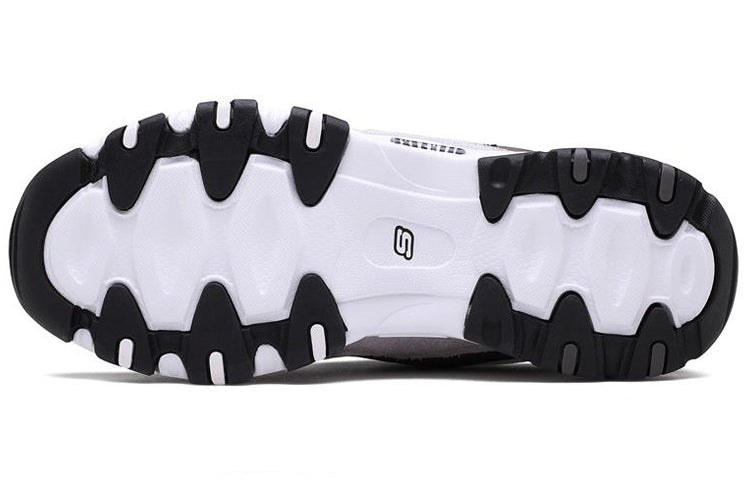 (WMNS) Skechers D'lites 2.0 'Black White Grey' 99999693-WBGY