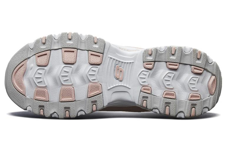 (WMNS) Skechers D'lites 1.0 Light-Pink/White 13144-LTPK