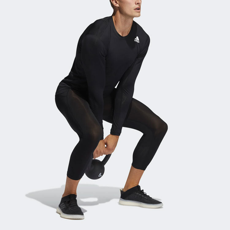 adidas Training Long Sleeves Top 'Black' GM5039