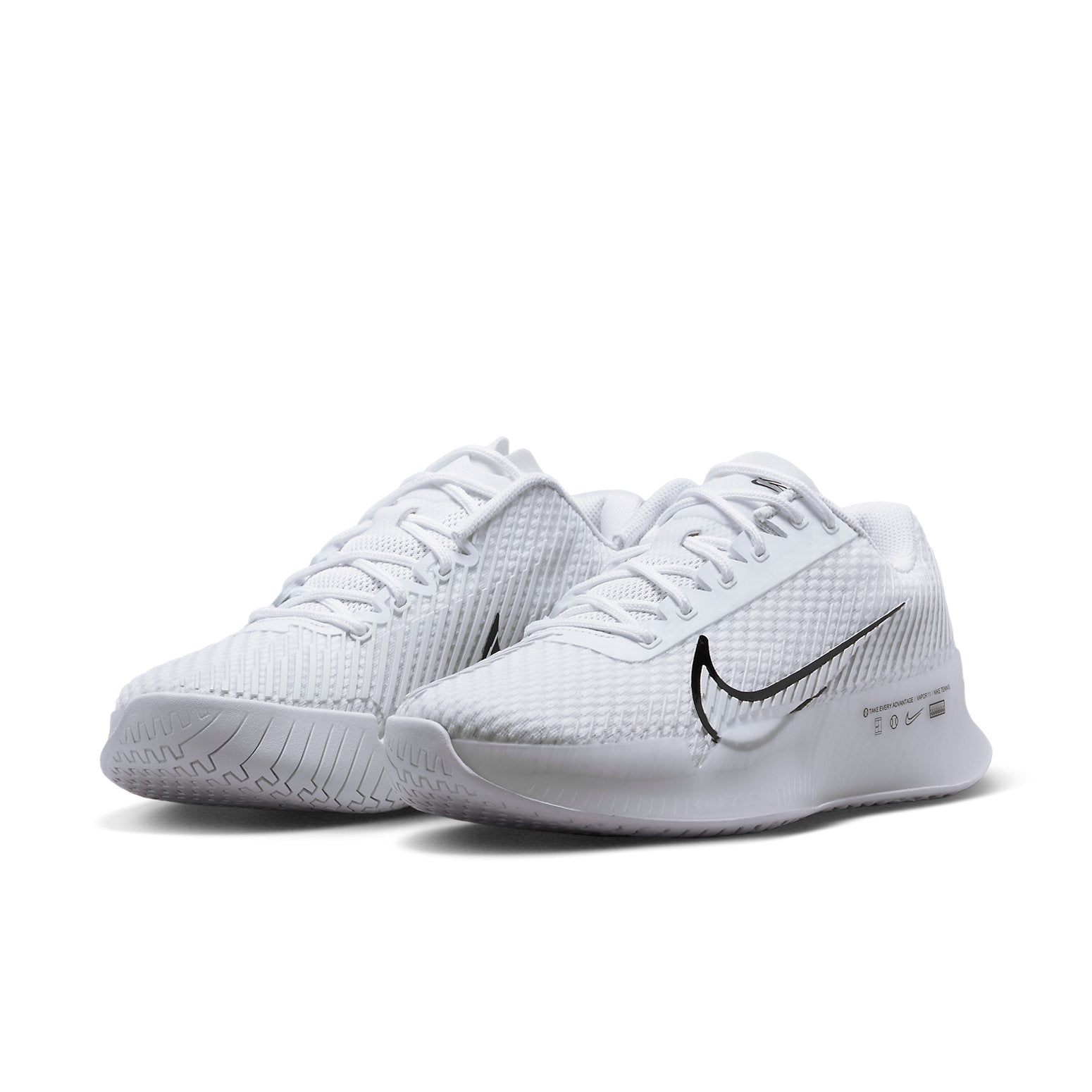(WMNS) Nike Court Air Zoom Vapor 11 'White Black' DR6965-100