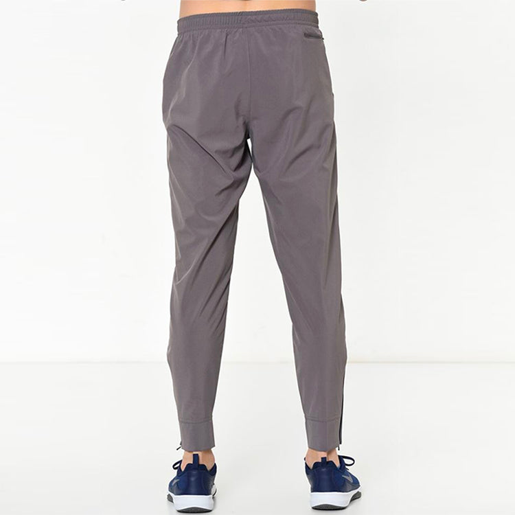 Nike logo Woven Quick Dry Running Sports Pants Gray CD8385-056
