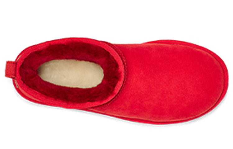 (WMNS) UGG Classic Ultra Mini 'Red' 1116109-RBRD