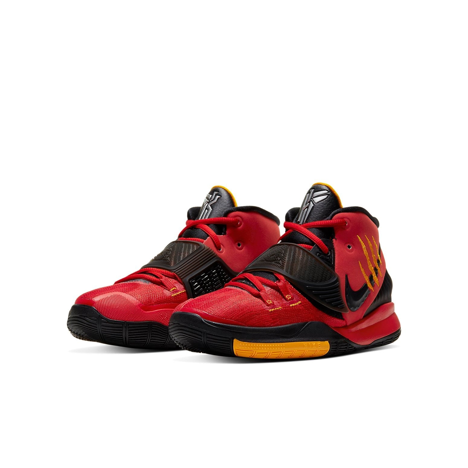 (GS) Nike Kyrie 6 'Red Black Yellow' CW3042-600