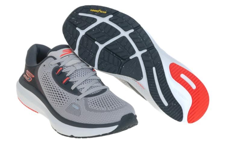 Skechers Go Run Pure 4 'Grey Orange' 246082-GYOR