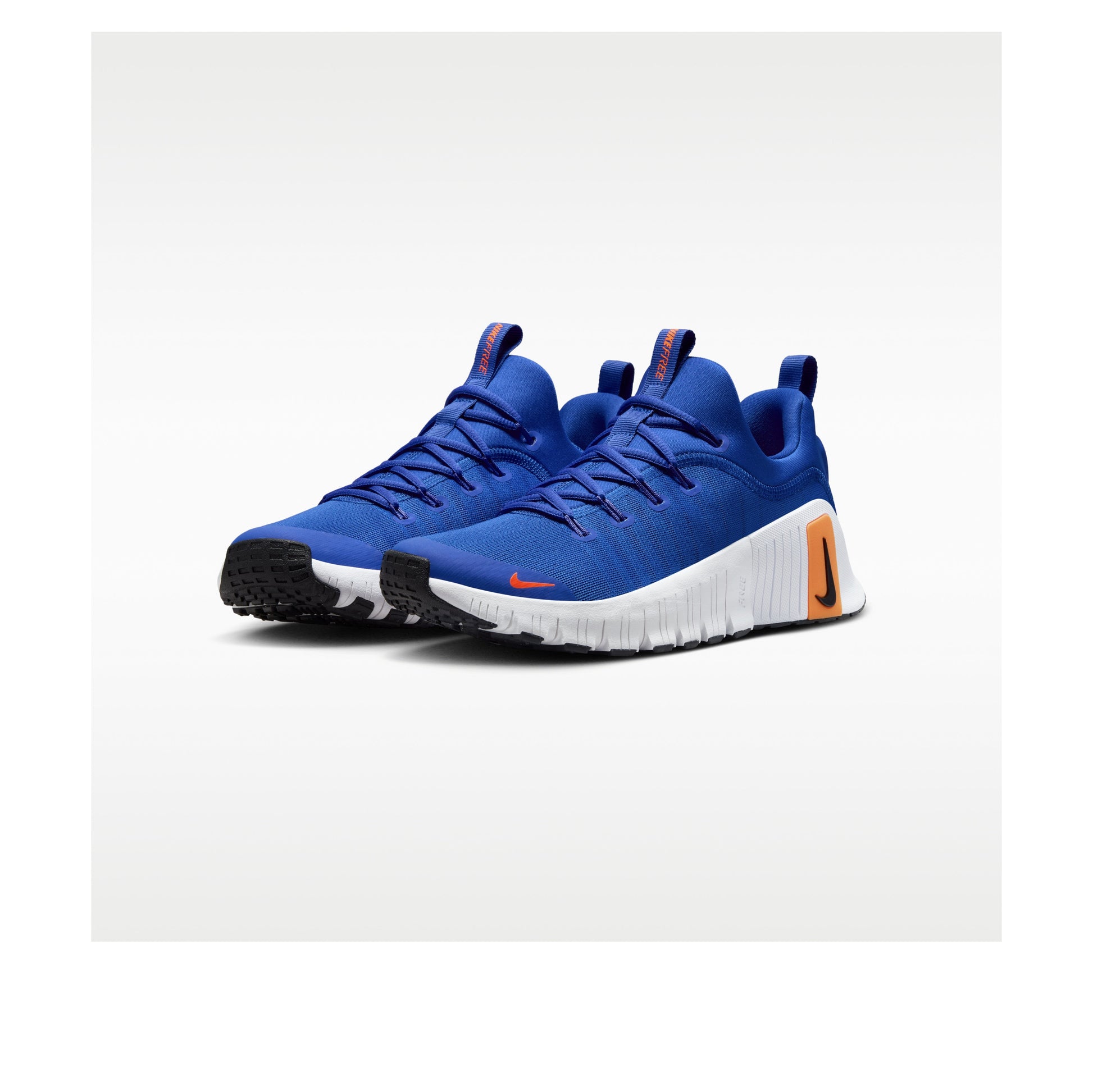 (WMNS) Nike Free Metcon 6 'Racer Blue Sail Total Orange' FJ7126-400