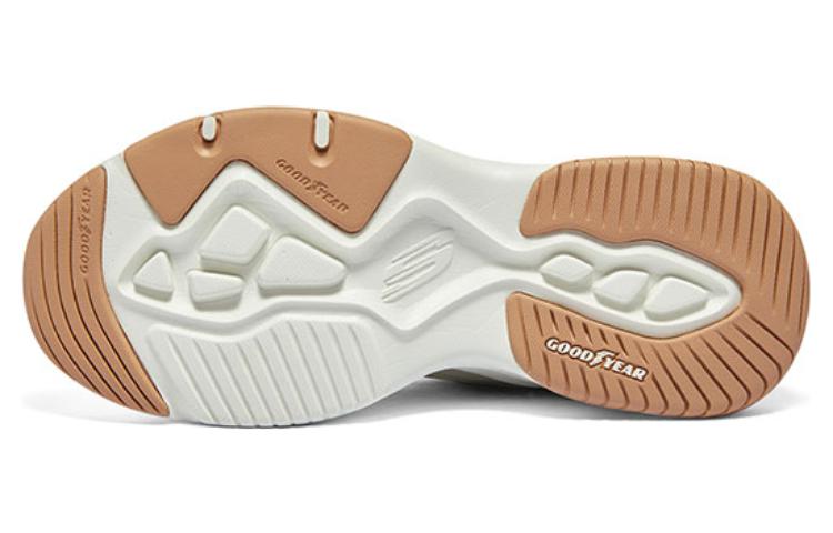 (WMNS) Skechers D'Lites 4.0 Shoes 'White Grey' 896266-OWGR