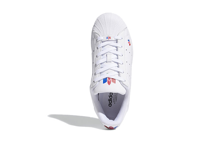 (GS) adidas Originals Superstar Pure Shoes 'White Red Blue' FZ2211