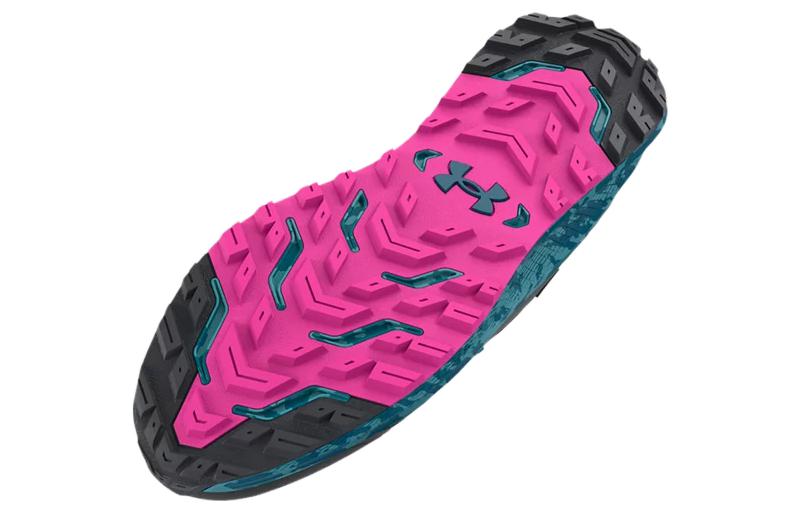 (WMNS) Under Armour Charged Bandit Trail 2 'Grey Still Water Camo' 3024763-101