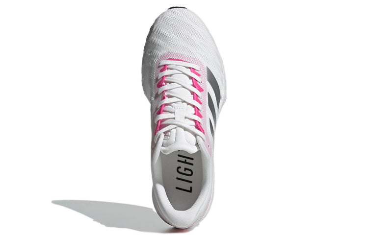 (WMNS) adidas Adizero RC 3 'White Pink Gray' H69056