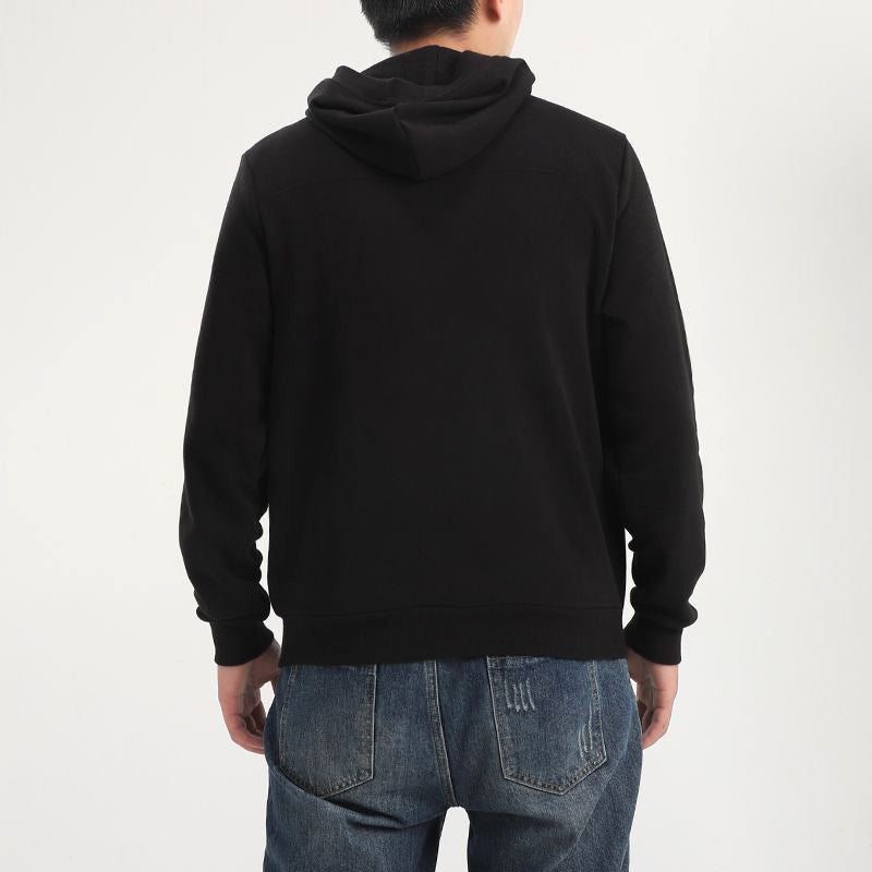 PUMA Athletics Casual Pullover Long Sleeves hooded Sports Black 586462-01