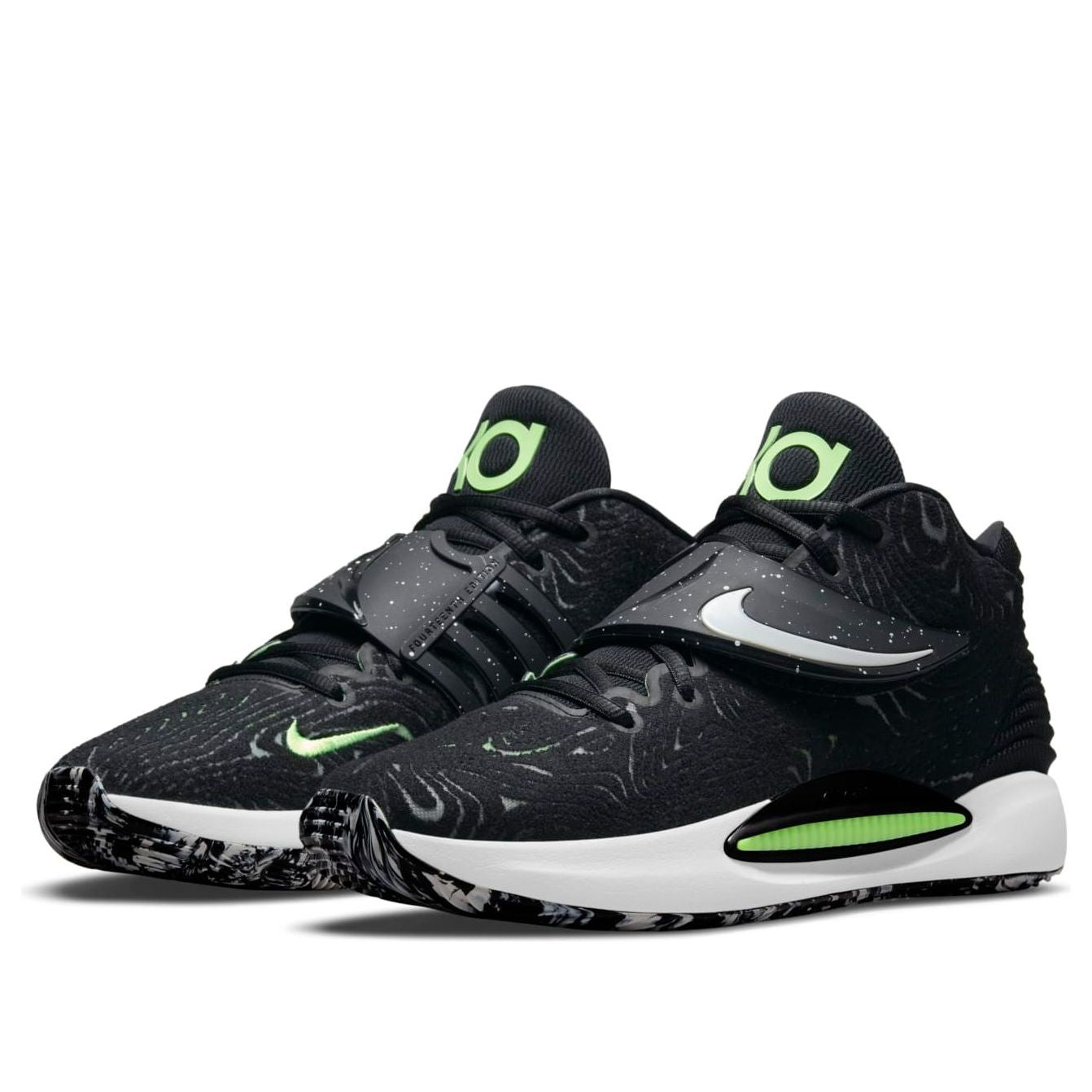Nike KD 14 EP 'Black Lime Glow' CZ0170-005