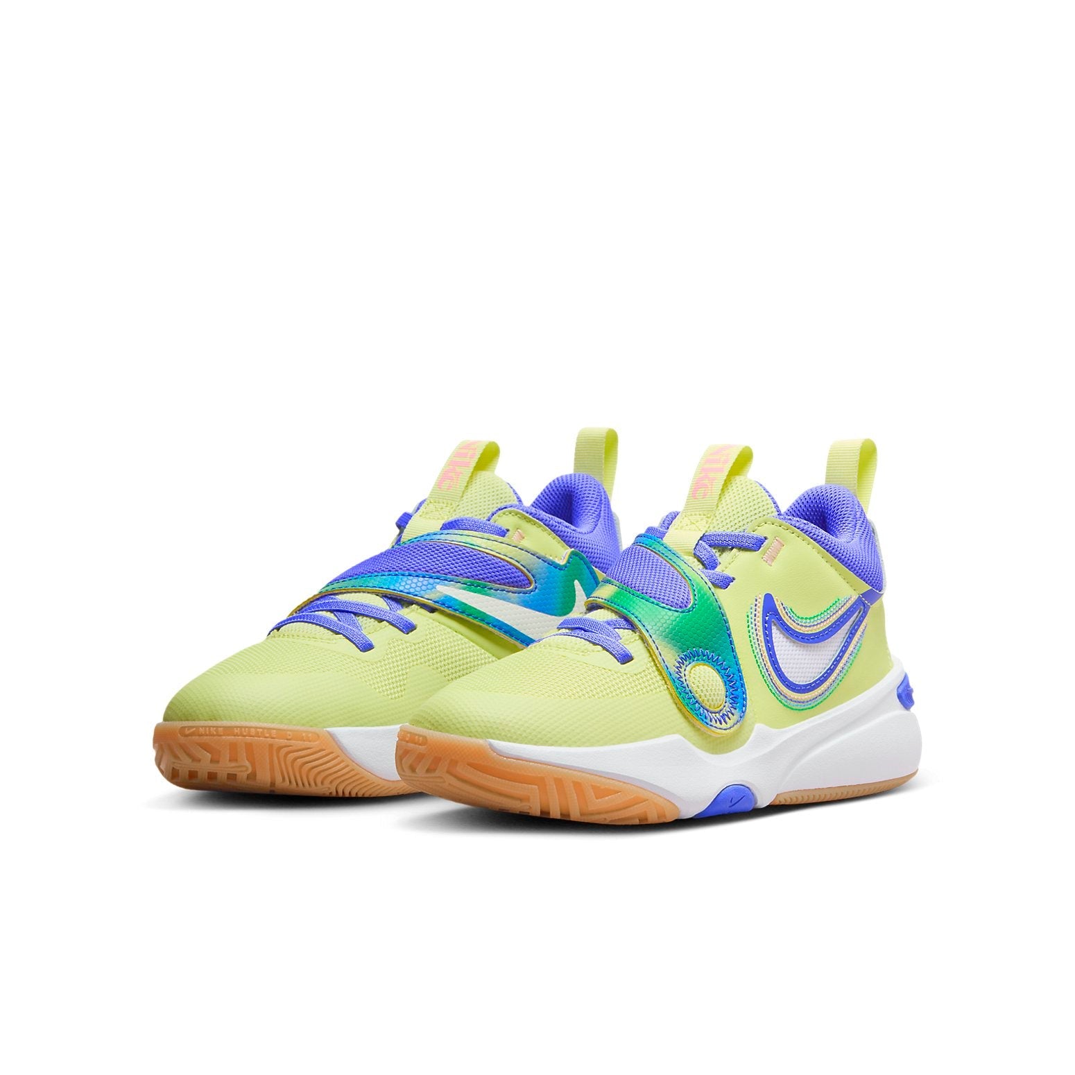 (GS) Nike Team Hustle D 11 SE 'Luminous Green' FN6676-300
