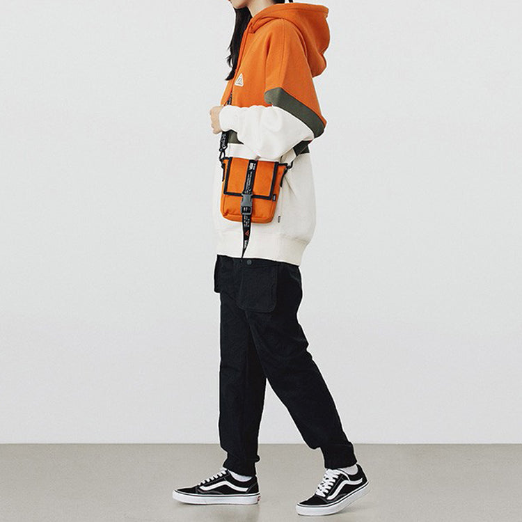 Vans 66 Supply Shoulder Bag 'Orange Black' VN0A4UTBNC8
