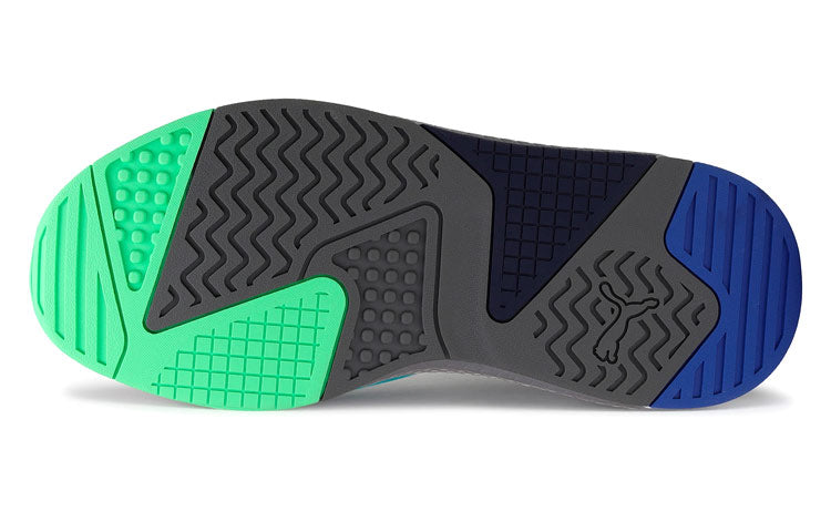 PUMA X-Ray Low-Top Running Shoes Blue/Green 372602-30