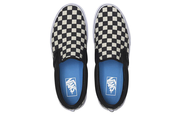 Vans Slip-On Black White Grid Japanese Version Black And White 587212-0004