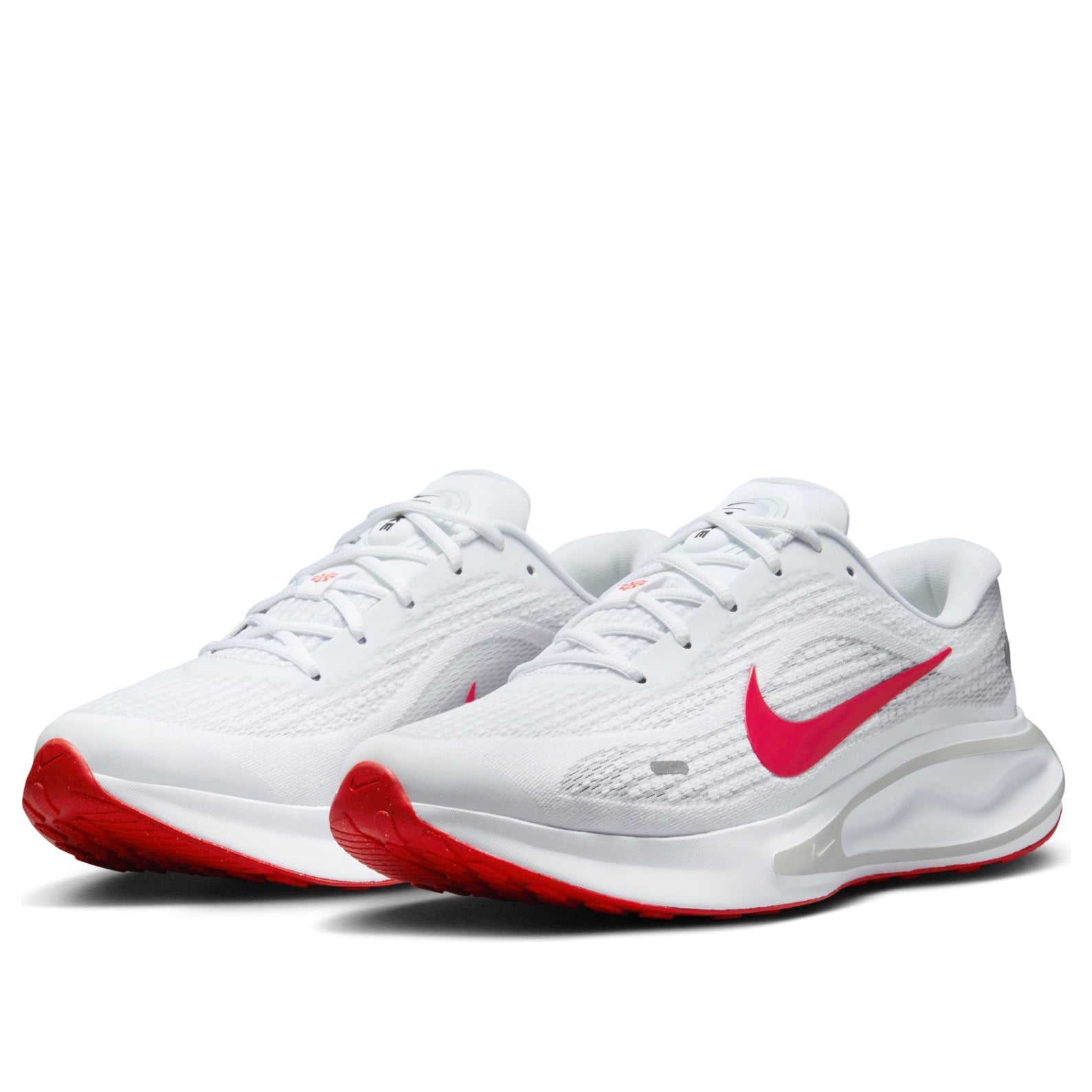 Nike Journey Run 'White Grey Bright Crimson' FN0228-106
