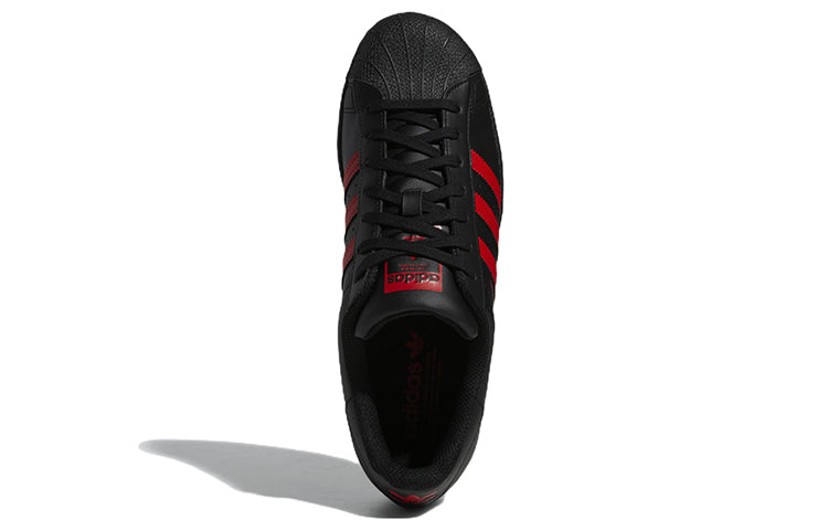 adidas Superstar 'Core Black Vivid Red' GZ3739