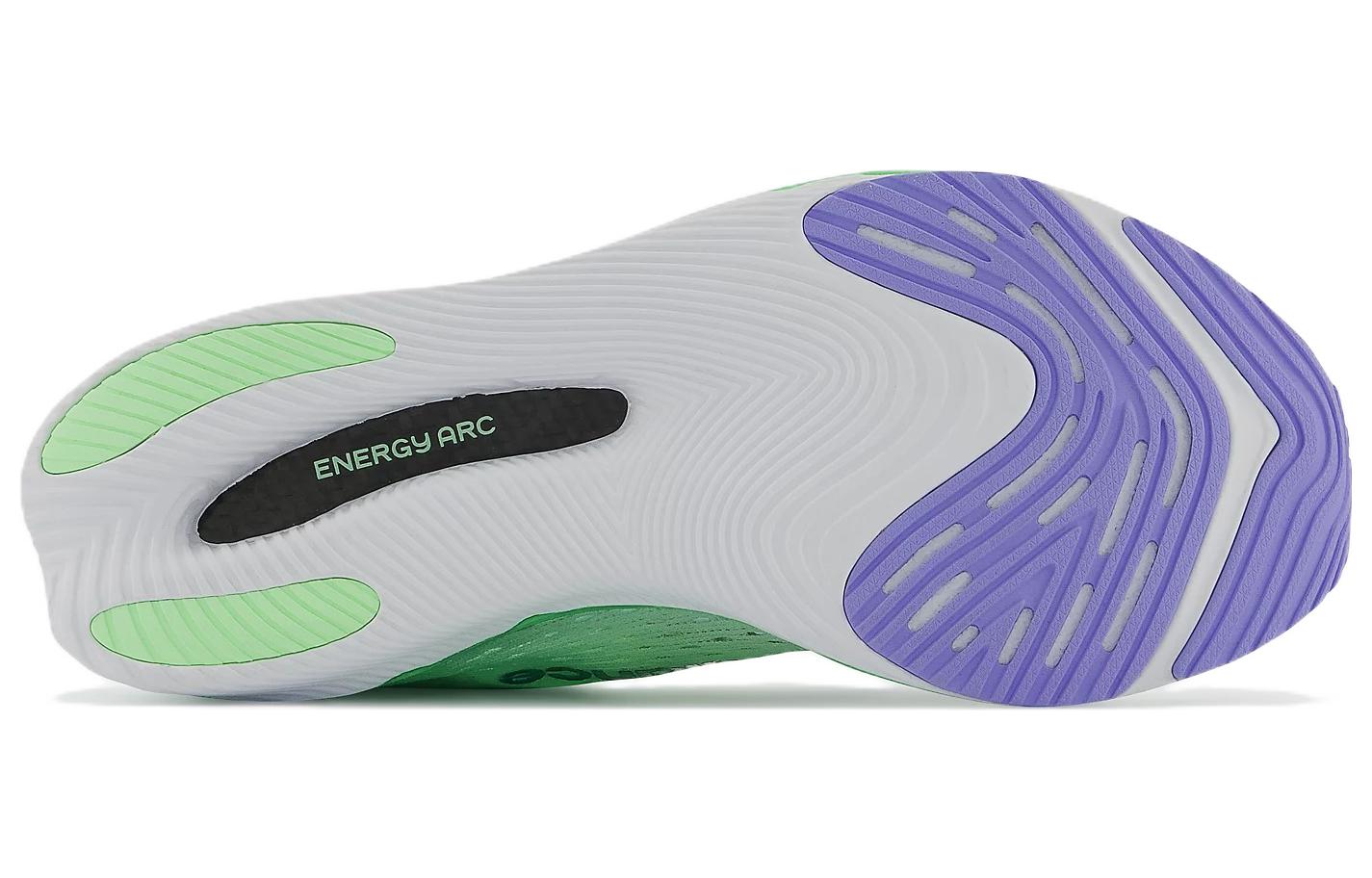 (WMNS) New Balance FuelCell Super Comp Pacer 'Green White Purple' WFCRRLW