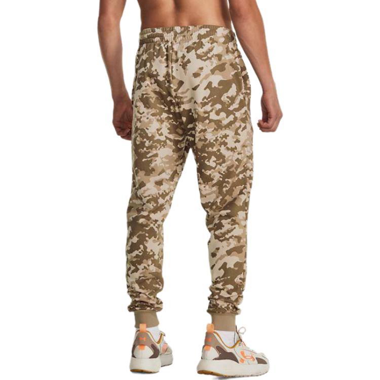 Under Armour Rival Fleece Camo Joggers 'Oatmeal' 1382293-783
