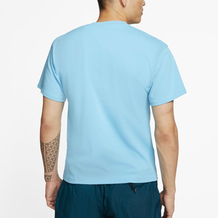 Nike Lab ACG Printed T-Shirt 'Blue Gale Fusion Violet' CV1533-450