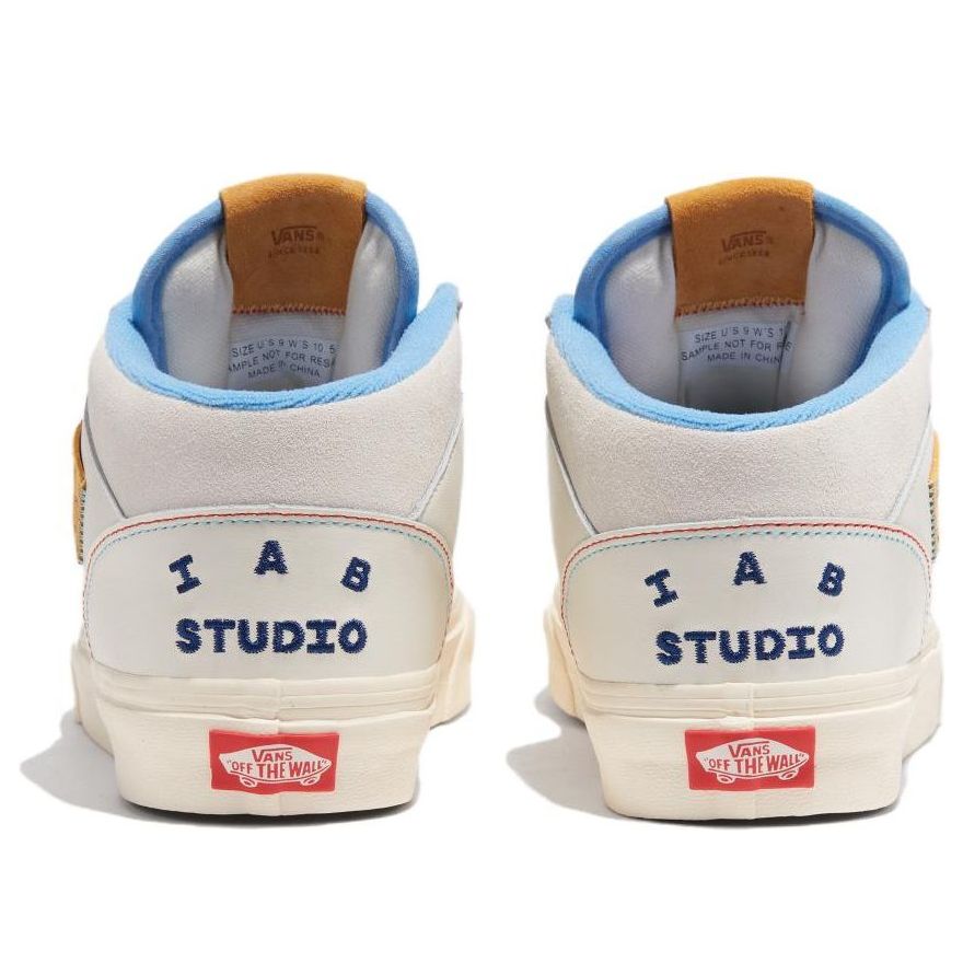 Vans x IAB STUDIO Half Cab 'White Brown' VN000DZ3CYP