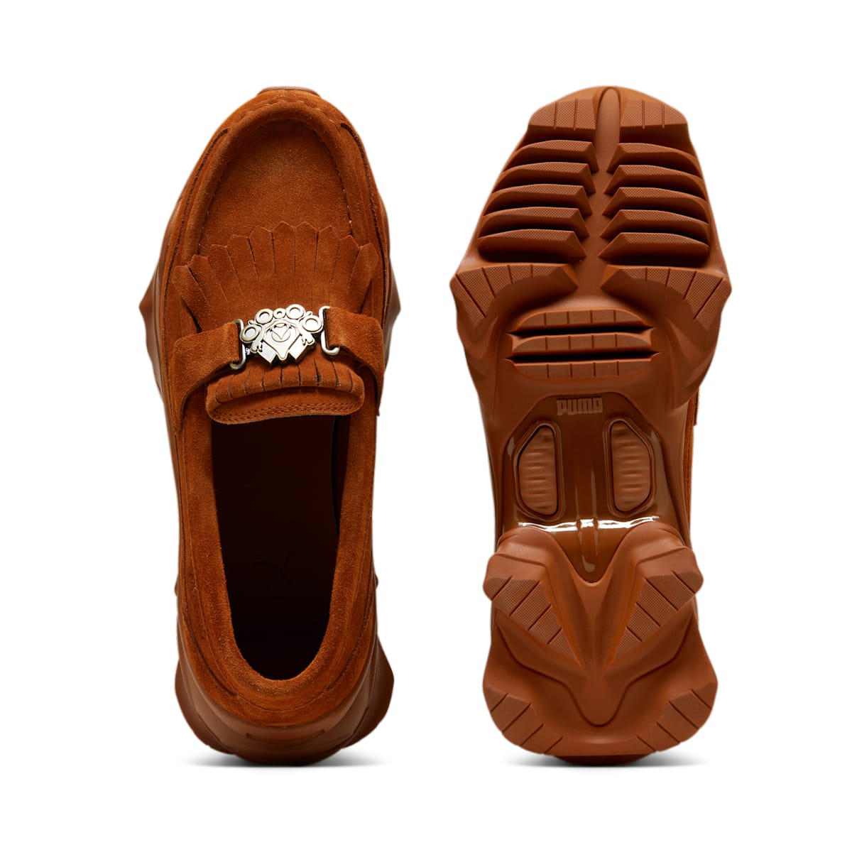 PUMA x PALOMO Nitefox Loafers 'Teak Brown' 396816-01