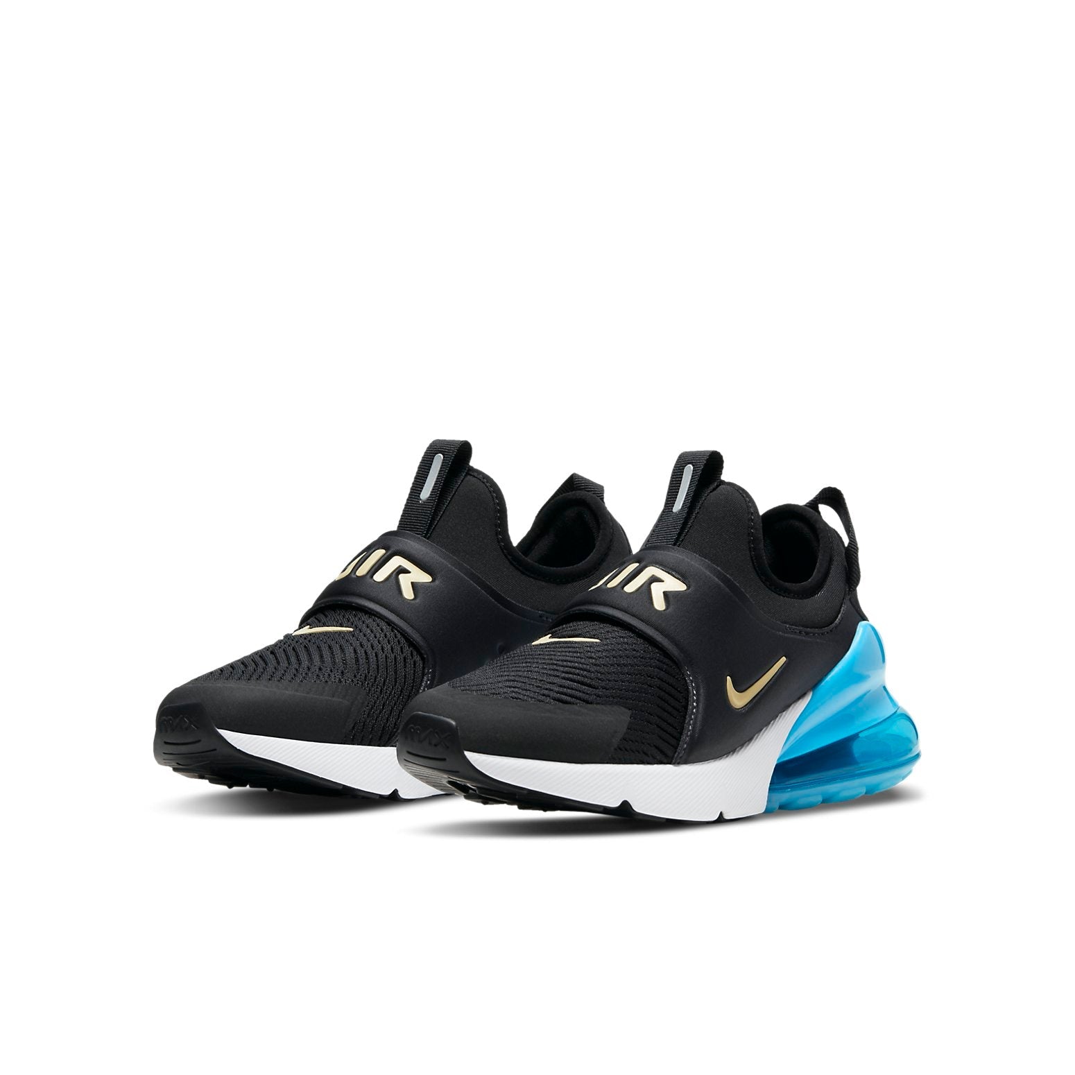 (GS) Nike Air Max 270 Extreme 'Black Baltic Blue' CI1108-009