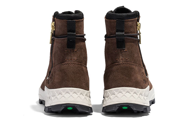 Timberland Brooklyn Side Zip Boot 'Brown Nubuck' A5YWF931