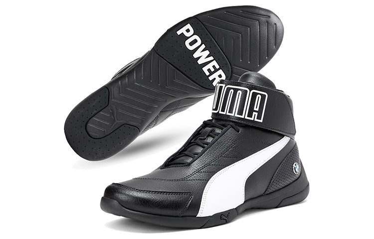 PUMA Bmw M Motorsport Kart Cat Iii Mid 'Black White' 306196-01