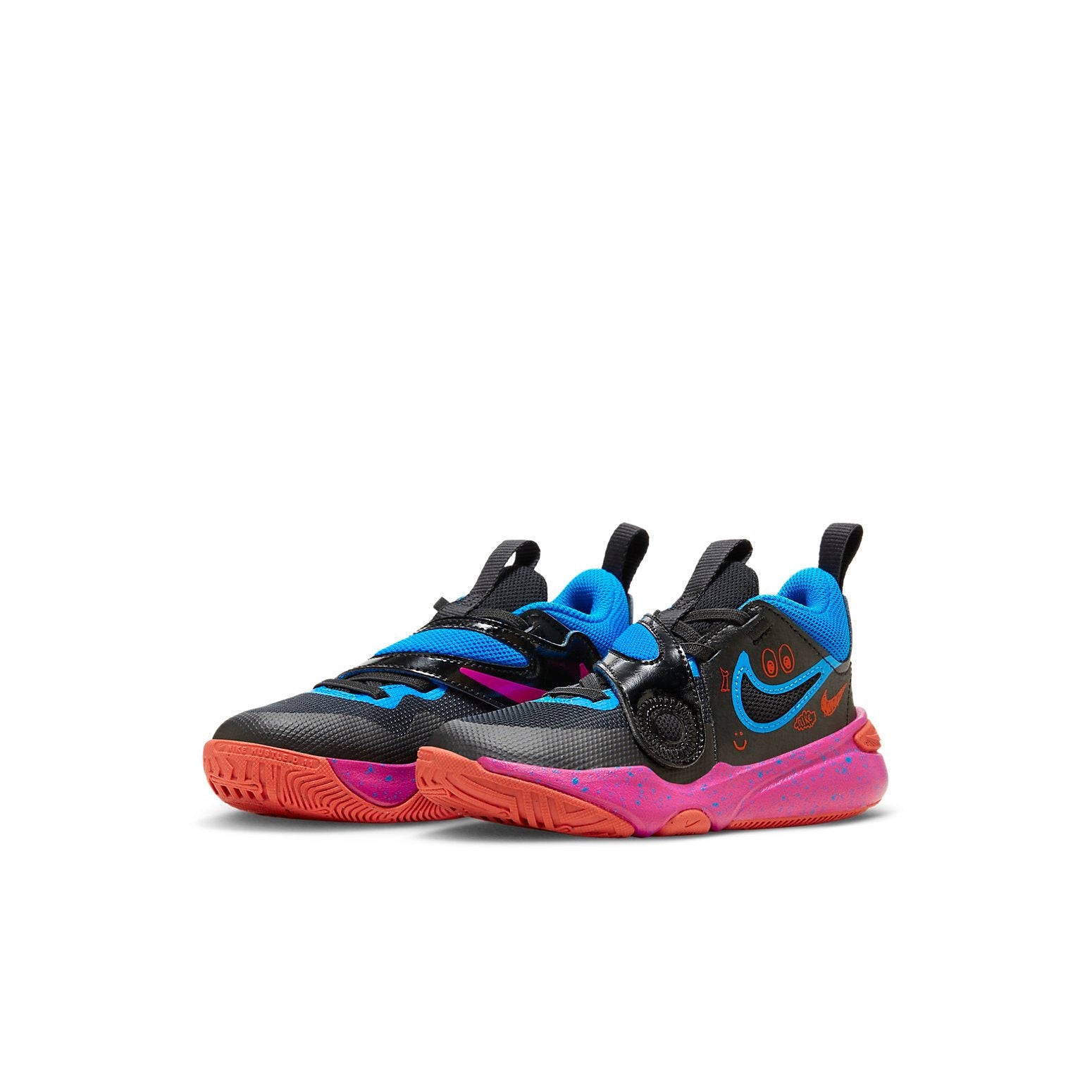 (PS) Nike Team Hustle D 11 LIL 'Black/Hyper Pink' FD6727-001