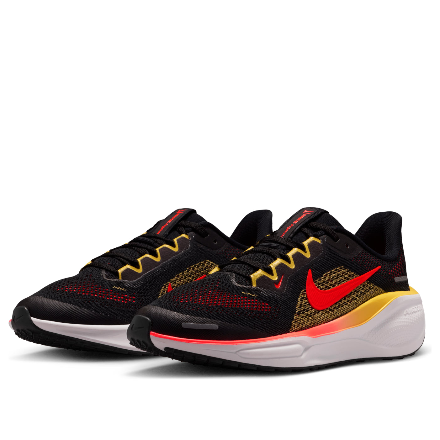 (GS) Nike Air Zoom Pegasus 41 'Black Glossy Deep Red' FN5041-005