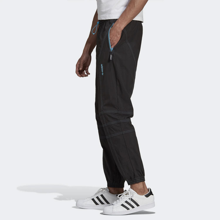 adidas originals Adv Track Pant Logo Casual Bundle Feet Sports Pants Black GD5604